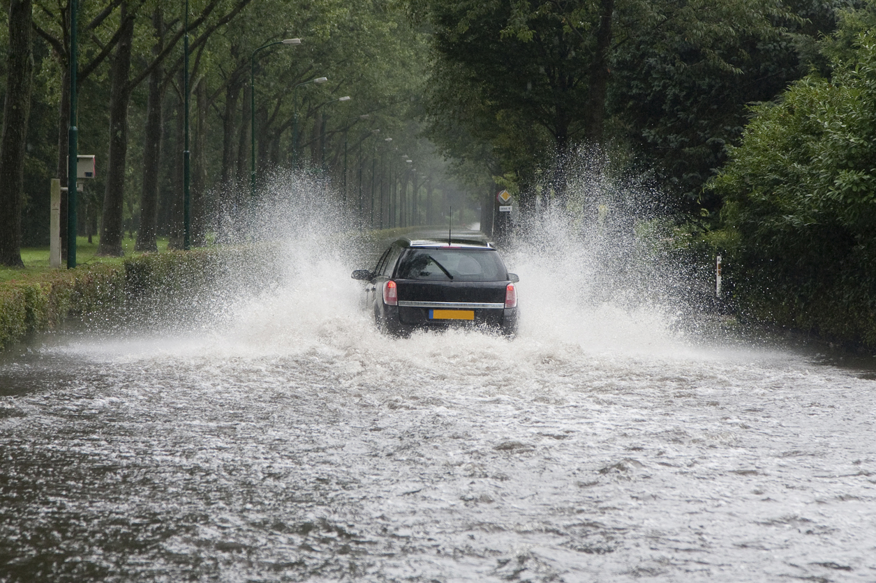 Wateroverlast in Baarn